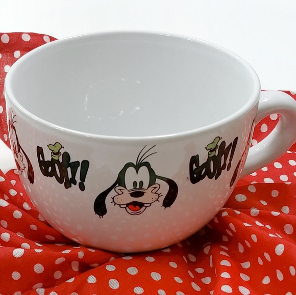 Disney Other - Disney Goofy Large Soup Mug